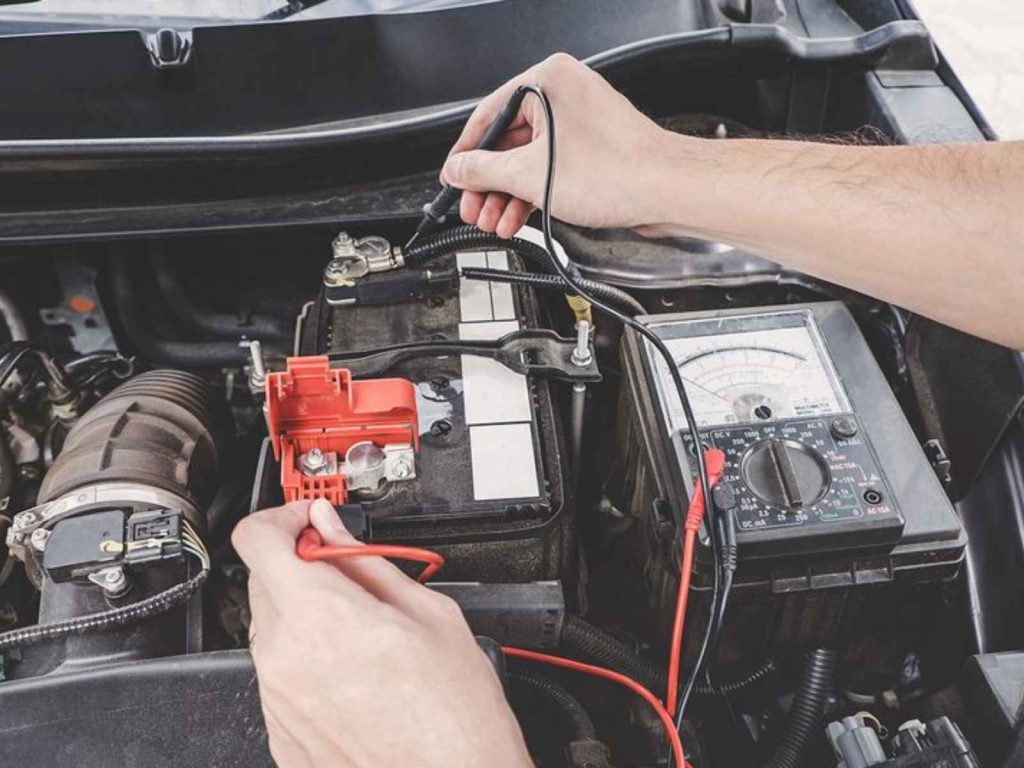 car battery testing roadside help