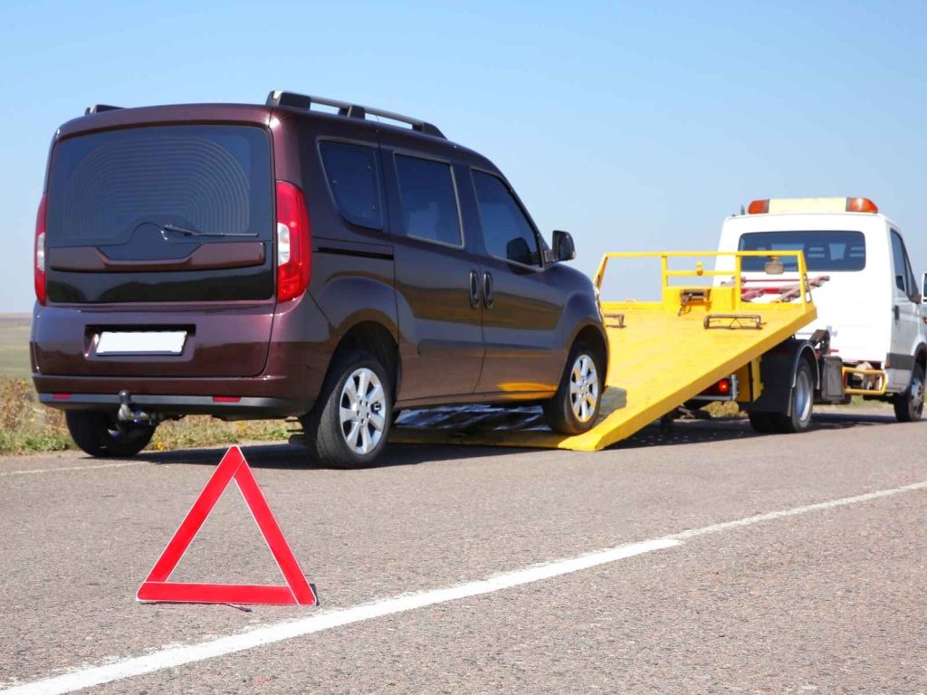 roadside van breakdown towing