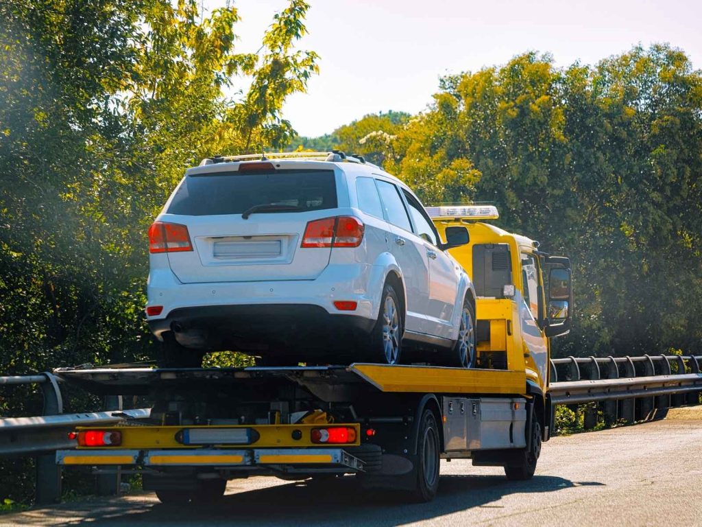 suv roadside accident recovery